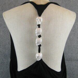 Hot Topic Teenage Runaway Skull Tank Top XL NWT